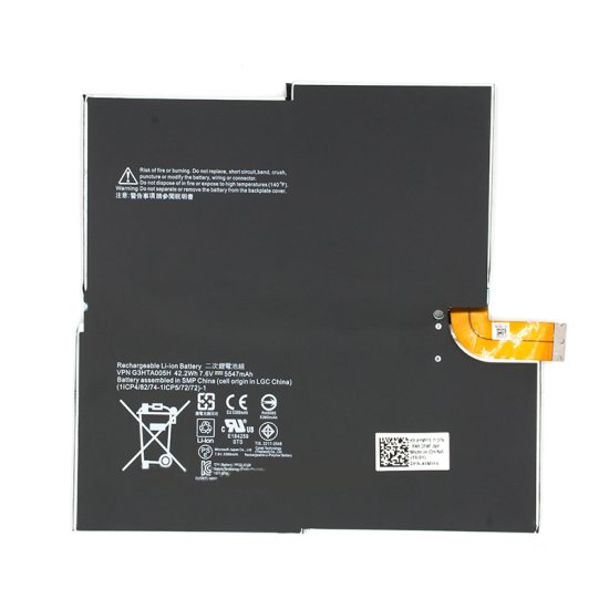 Original Battery Microsoft Surface Pro 3 1631 5547mAh 42.2Wh - Click Image to Close