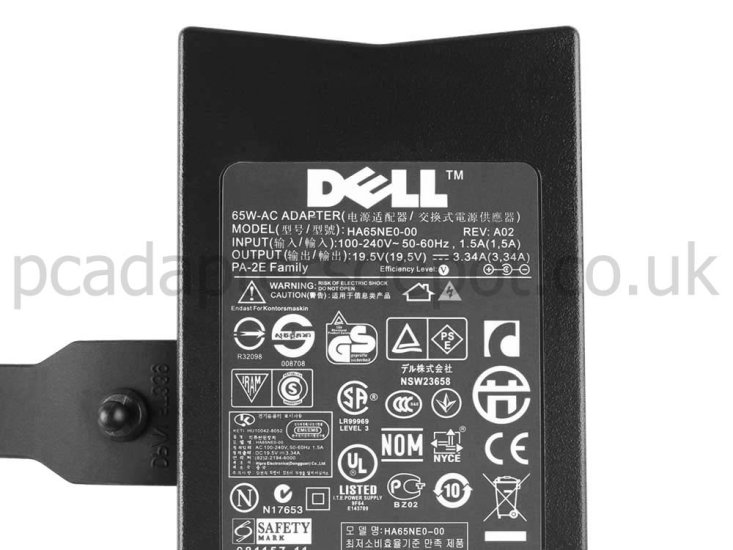 Original 65W Dell Latitude 3190 2-in-1 P26T003 AC Adapter Charger - Click Image to Close