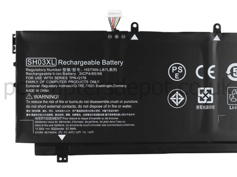 Original HP 859356-855 Battery 57.8Wh 5013mAh