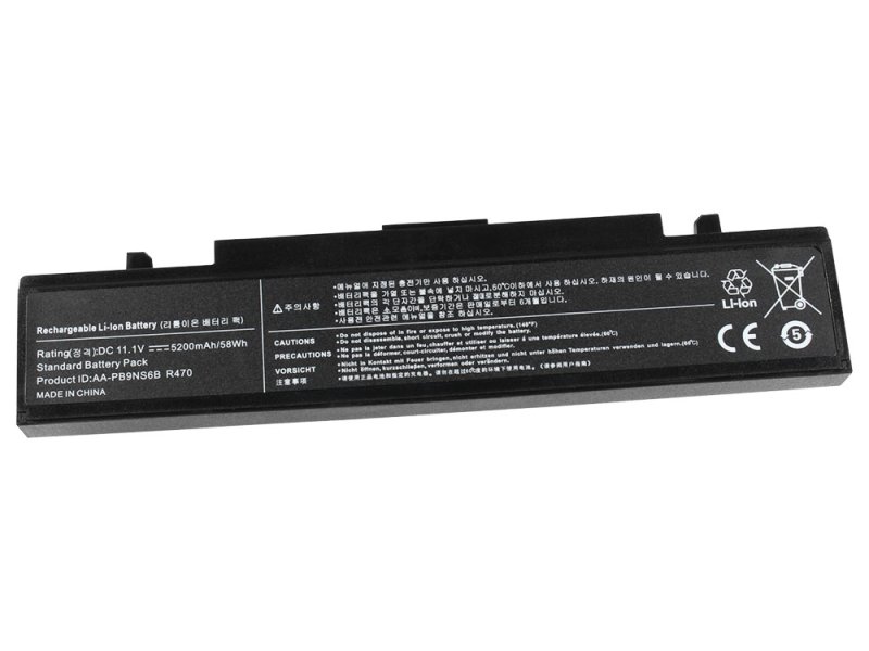 Battery Samsung AA-PL9NC2B AA-PL9NC6W AA-PB9NC6W/E 5200mAh 58Wh