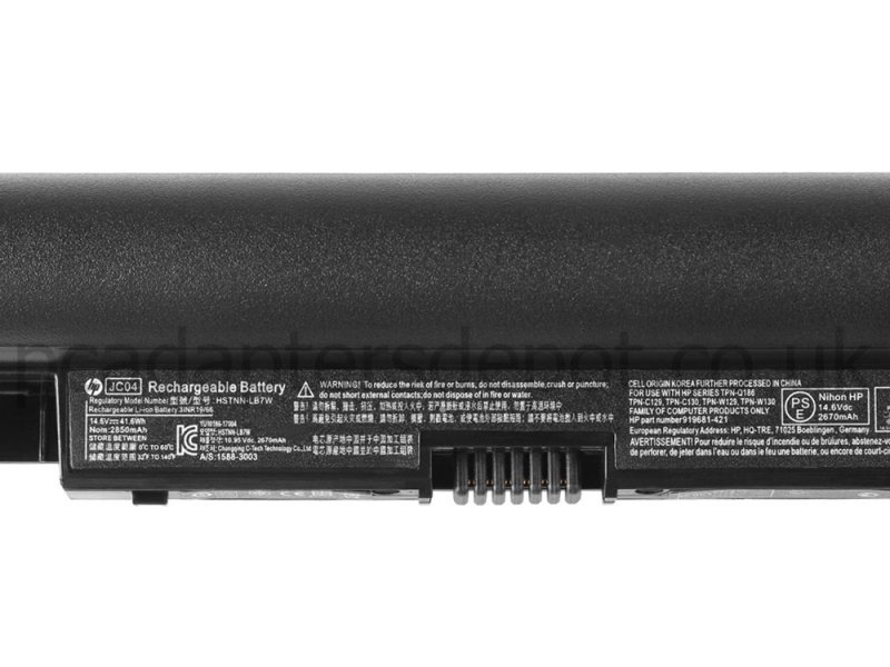 Original HP 919700-850 Battery 41.6Wh 2850mAh