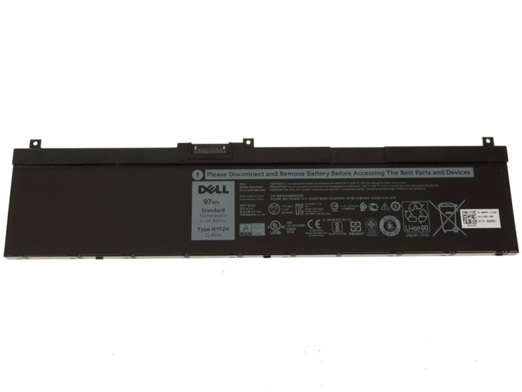 Original Dell Precision 7530 P74F P74F001 Battery 97Wh - Click Image to Close