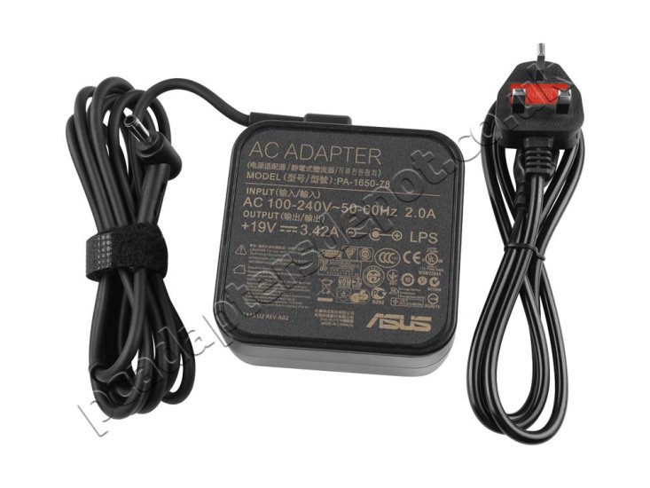 Original 65W Charger Asus Delta ADP-45ZE B AC Adapter + Cable - Click Image to Close