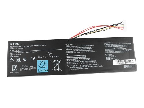 Original Battery Gigabyte Aero 15 Classic-XA-U75AMP 6200mAh 94.24Wh