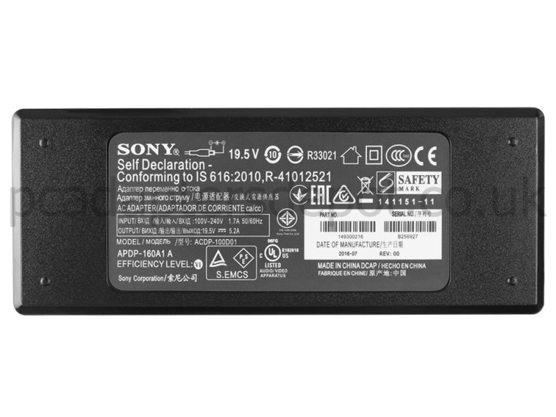 Original 101W Sony KD-43XE7000 KD43XE7000 Charger Adapter + Cord