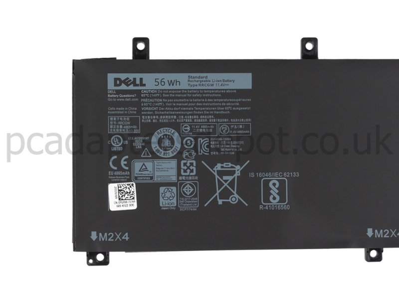 Original 4900mAh 56Wh 6 Cell Dell RRCGW XPS 15 9550 Battery