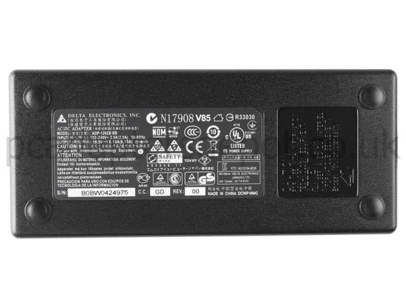 120W Charger Medion Akoya X7611 (MD 98542) AC Adapter