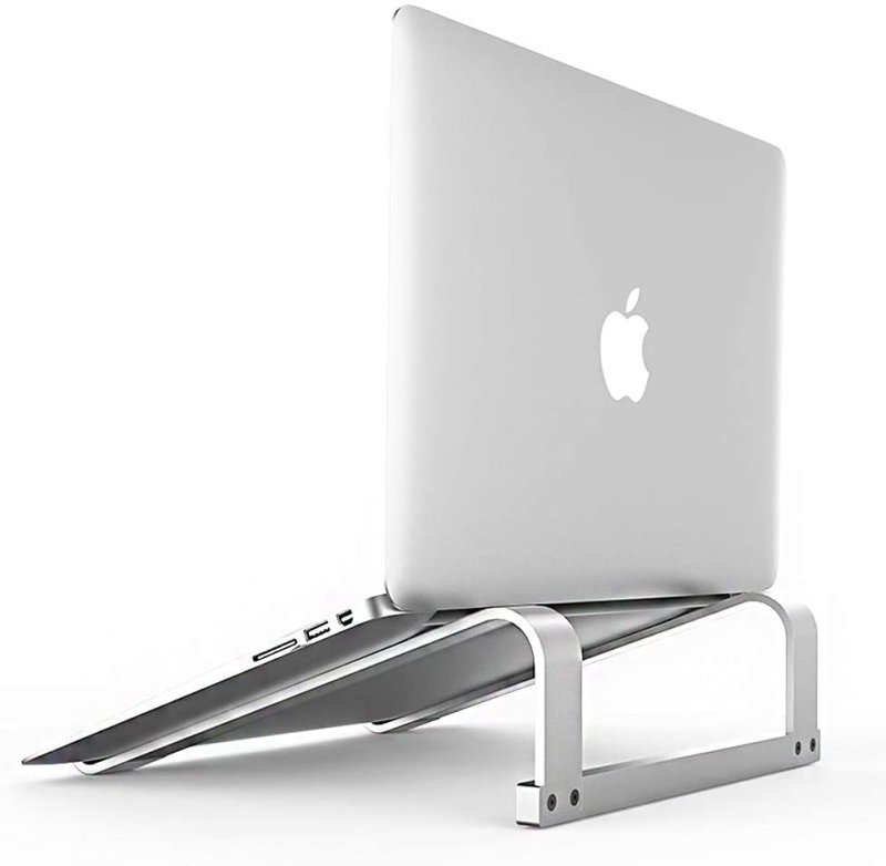 Laptop stand suitable for all laptops from 11 inch to 17 inch Silver