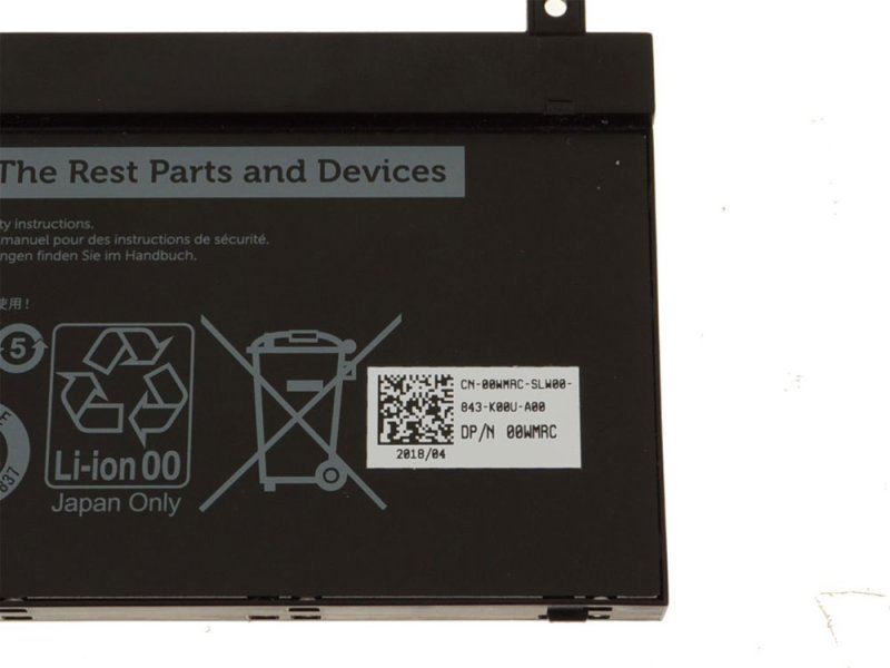 Original Dell Precision 7530 P74F P74F001 Battery 97Wh