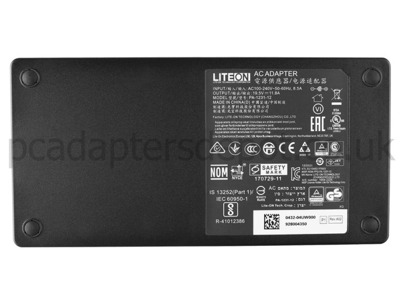 Original 230W Slim Acer Predator 17 G5-793-72AU AC Adapter Charger