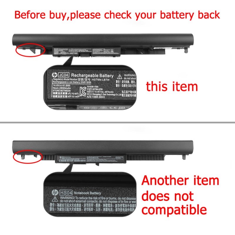 Original HP 919700-850 Battery 41.6Wh 2850mAh