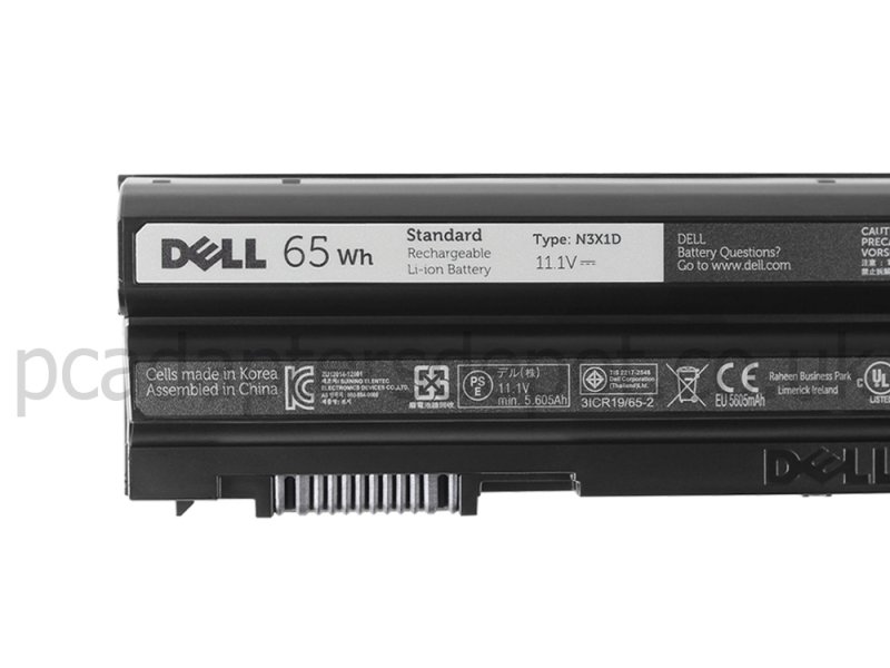 6 Cell Dell 4KFGD N3X1D HTX4D 3VJJC96JC9 2N6MY YJ02W HWR7D Battery