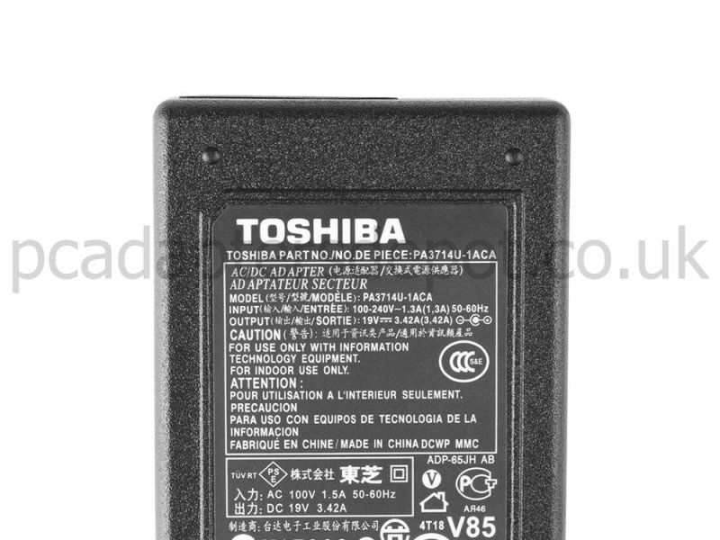 Original 65W Toshiba Satellite C650-17Z Power Supply Adapter Charger