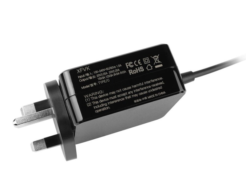 65W XFVK USB-C Charger Replacement for 3 CB 15IJL6 82N4000DUK