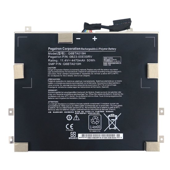 Original Battery Cintiq G6BTA019H 0B23-00E00RV 4470mAh 50Wh - Click Image to Close