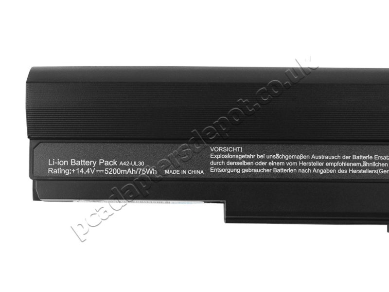 5200mAh 75Wh 8-Cell Asus 70-NWU1b2000Z Battery