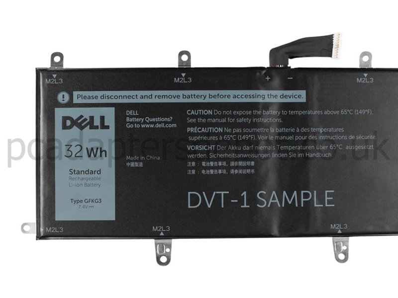 Original 32Wh Battery Dell Venue 10 Pro 5056 10Pin