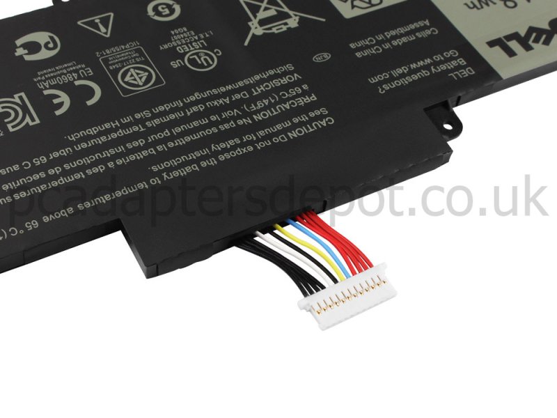 Original 3.7V 18Wh Dell VXGP6 X1M2Y Battery