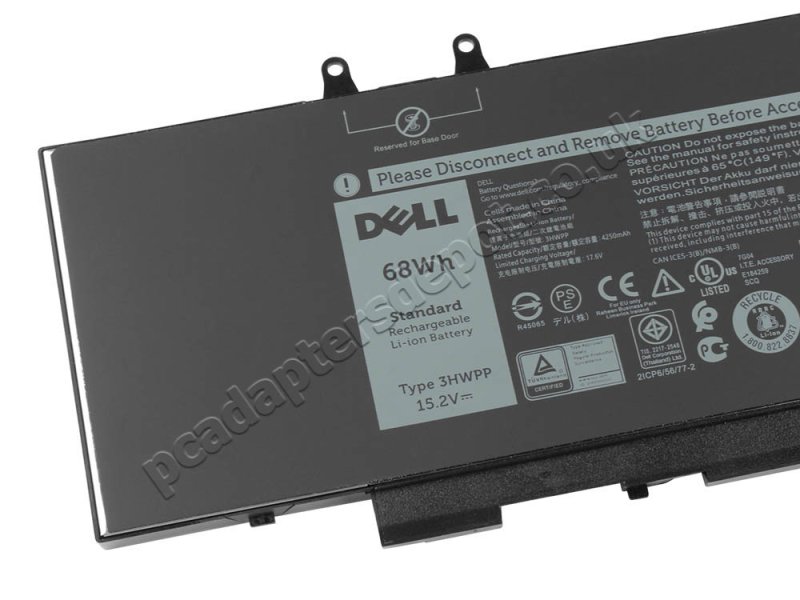 Original 4250mAh 68Wh Battery Dell Latitude 5411 P98G008