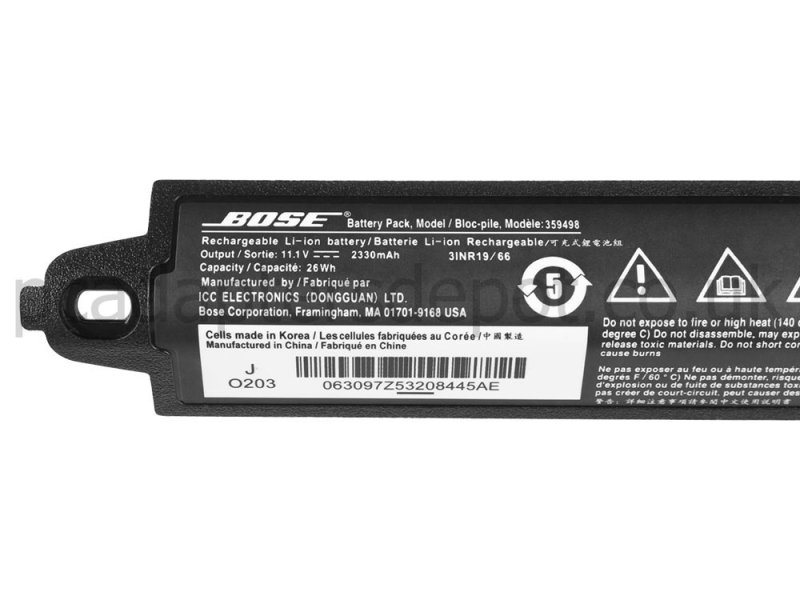 Original Battery Bose Soundlink III 414255 2330mAh 26Wh