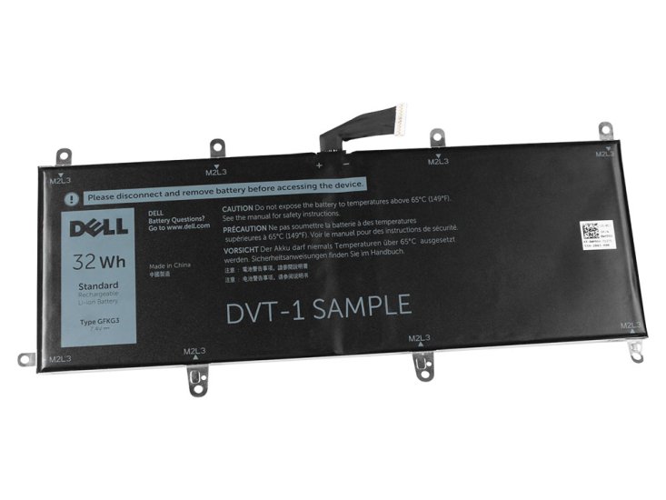 Original 32Wh Battery Dell Venue 10 Pro 5056 10Pin - Click Image to Close