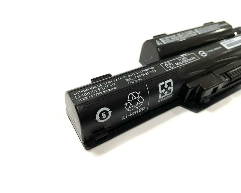 Battery Fujitsu CP673831-01 CP702410-01 6400mAh 72Wh