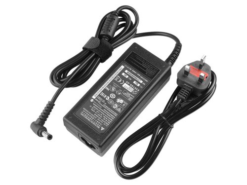 65W Clevo W840SU W549KW W547KW AC Adapter Charger Power Cord