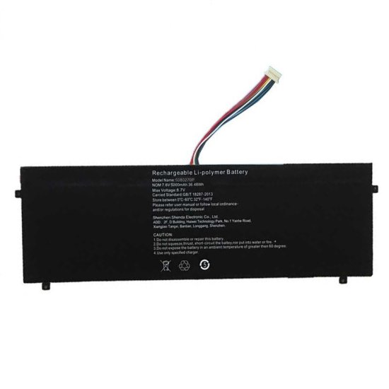 Battery Jumper EZBook S4 8256 5000mAh 38Wh - Click Image to Close