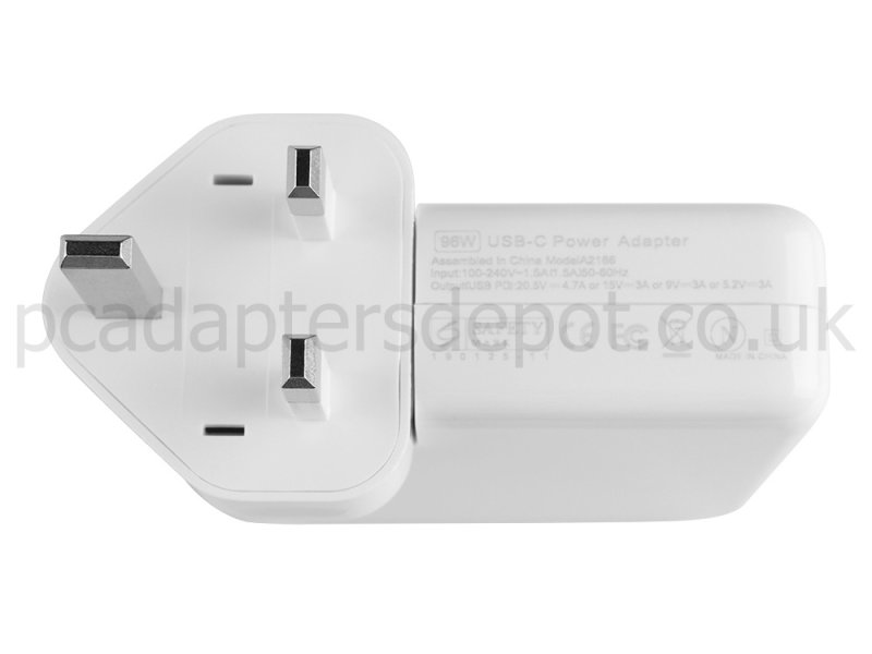 20.5V 4.74A 96W PD Charger Apple MacBook Air 13 2019 MVFH2RU/A AC Adapter