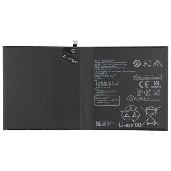 Original Battery Huawei HB299418ECW 7500mAh 28.65Wh - Click Image to Close