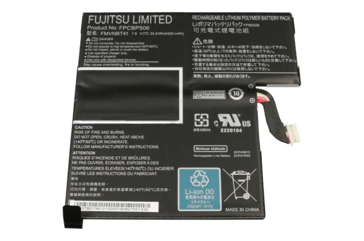 Original Battery Fujitsu FPB0328 FPCBP506 4420mAh 33.6Wh - Click Image to Close