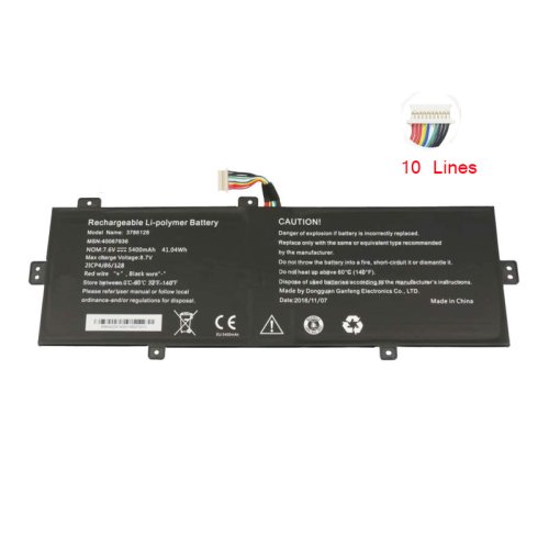 Battery Medion Akoya E4253 E4254 E3223 5400mAh 41.04Wh