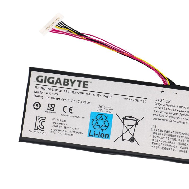 Original Battery Gigabyte Aorus X3 Plus v7-CF1 4950mAh 73.26Wh