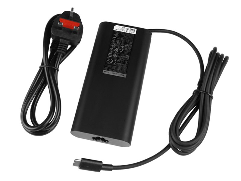 130W USB-C Dell Precision 5550 P91F001 AC Adapter Charger