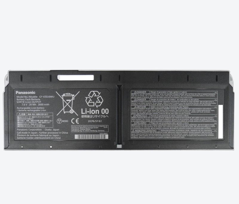 Original Battery Panasonic CF-XZ6RF7VS CF-XZ6SF8VS 2600mAh 20Wh