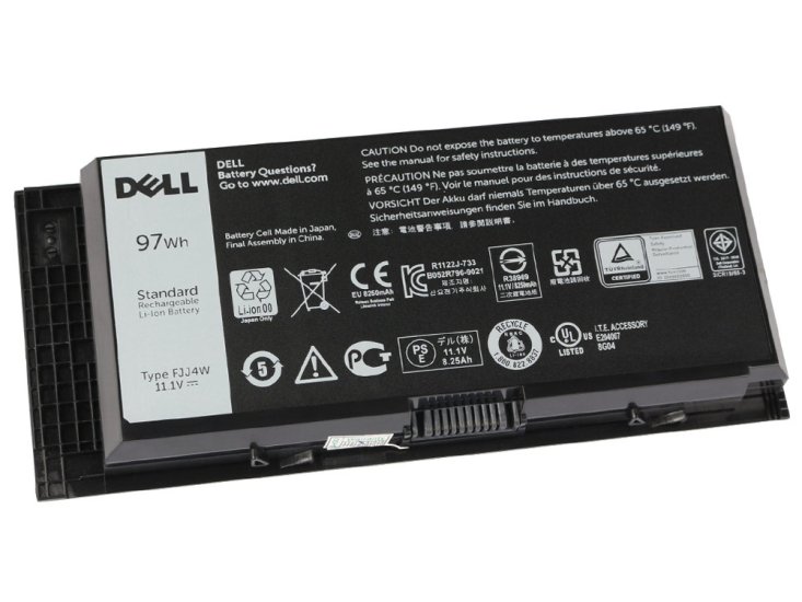 65Wh 6Cell Dell N71FM Battery Replacement - Click Image to Close