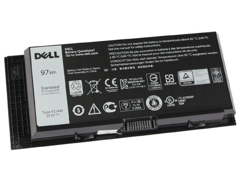 65Wh 6Cell Dell N71FM Battery Replacement