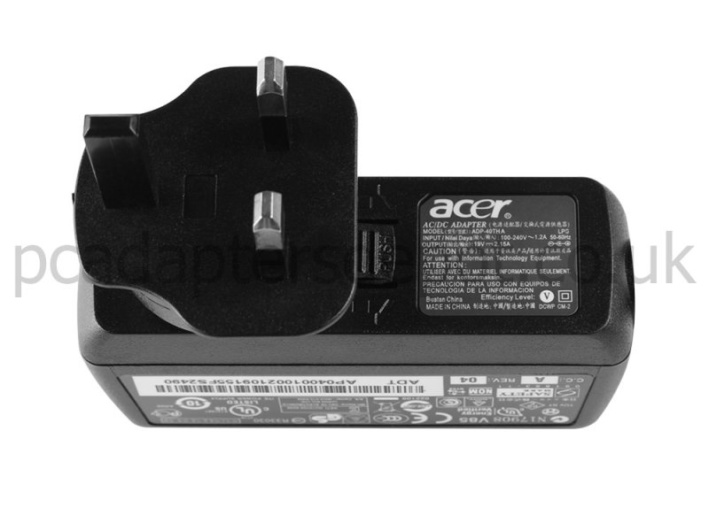 Original 40W Gateway LT41P04u LT41P04u-US AC Adapter Charger