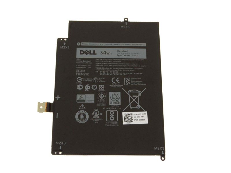 Original 4250mAh 34Wh Battery Dell T16KJ WYCVV