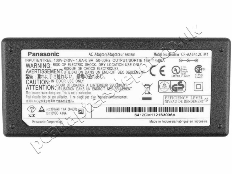 Original 65W Panasonic CF-NX2AMHTS CF-NX2AFRTS AC Adapter Charger