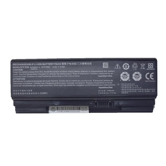 Battery Clevo NH55RZQ 2750mAh 41Wh - Click Image to Close