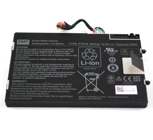 63Wh Dell Alienware M14x M14x R1 R2 battery