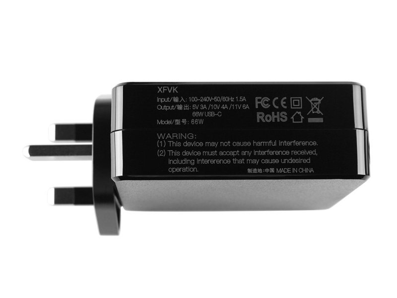 66W XFVK USB-C Type-C Charger Replacement for A045R057L