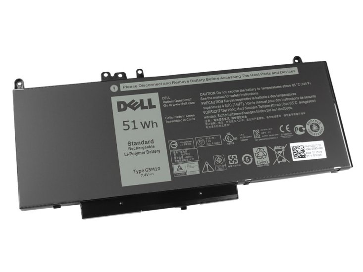 Original 51Wh 4-Cell Dell F5WW5 K9GVN R9XM9 YM3TC Battery - Click Image to Close