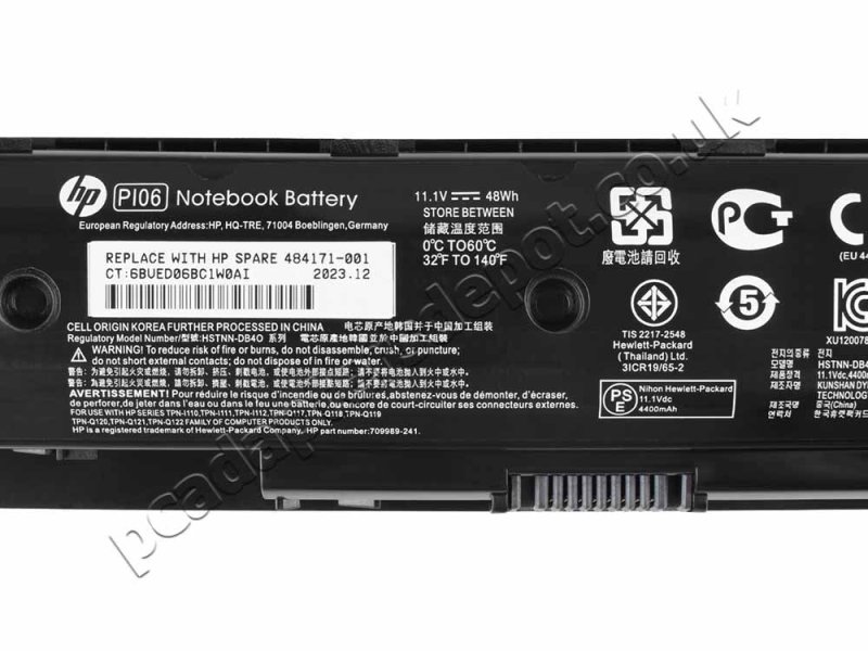 47Wh HP Pavilion 15-n214tx 15-n215ax 15-n215tx 15-n211tx Battery