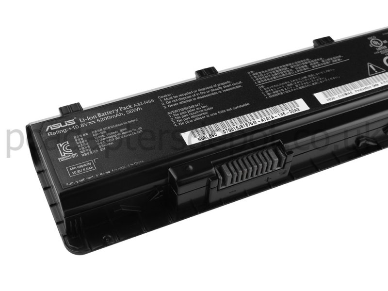 5200mAh 6Cell Asus N45SL Battery