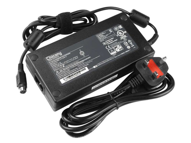 230W Schenker XMG U705-6EX AC Adapter Charger Power Cord