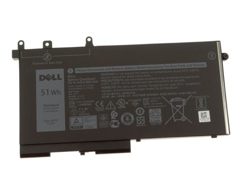 Original 4254mAh 51Wh 3-Cell Dell DJWGP D4CMT Battery