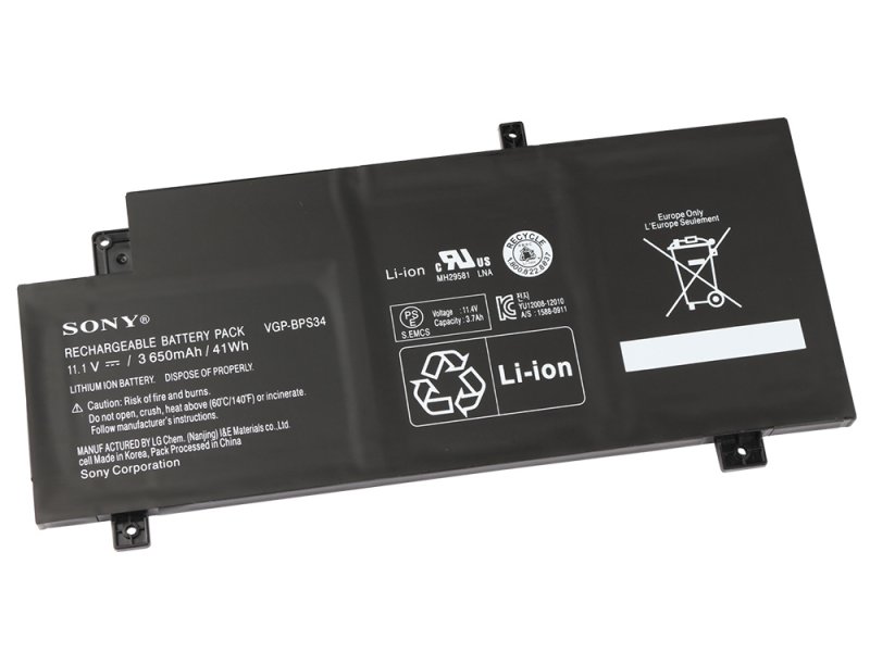 6 Cell Sony VGP-BPS34 VAIO Fit 14 15 Battery