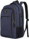 15.6 Inch Laptop Backpack Anti-Theft Business Travel Work Computer Rucksack with USB Charging Port Blue